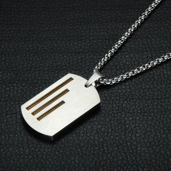 pendant necklaces european and american style stainless steel army medals necklace men's rock punk biker jewelry, Silver
pendant necklaces european and american style stainless steel army medals necklace men's rock punk biker jewelry, Silver