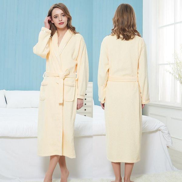 women's sleepwear women robe home clothing 100% cotton towel fleece nightwear winter warm dressing gown solid colour kimono bathrobe, Black;red
women's sleepwear women robe home clothing 100% cotton towel fleece nightwear winter warm dressing gown solid colour kimono bathrobe, Black;red