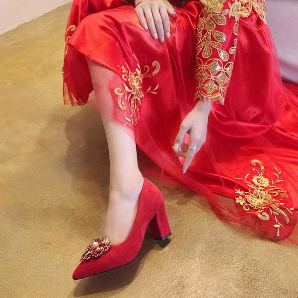 dress shoes 2021 autumn women pointed toe pumps suede leisure high heels boat wedding tenis feminino u14-44, Black
dress shoes 2021 autumn women pointed toe pumps suede leisure high heels boat wedding tenis feminino u14-44, Black