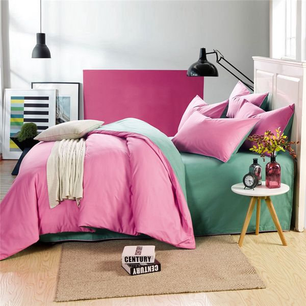 el style all three or four piece fitted color quilt cover sheet 1.8m double pure cotton bedding
el style all three or four piece fitted color quilt cover sheet 1.8m double pure cotton bedding