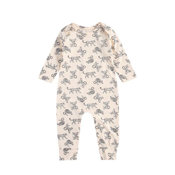 0-24m toddler boys girls round collar romper baby long sleeve leopard printing jumpsuits, Blue
0-24m toddler boys girls round collar romper baby long sleeve leopard printing jumpsuits, Blue