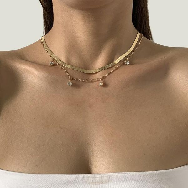 chokers tauam shiny crystal stone tassel choker neckalce for women gold water alloy metal clavicle chain party jewelry accessories, Golden;silver
chokers tauam shiny crystal stone tassel choker neckalce for women gold water alloy metal clavicle chain party jewelry accessories, Golden;silver