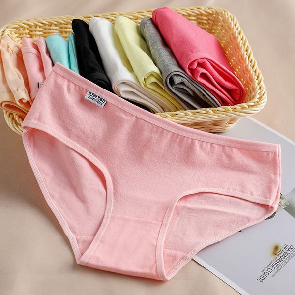 sale women solid panties breathable low waist briefs girls candy color high-quality soft pure cotton underwear, Black;pink
sale women solid panties breathable low waist briefs girls candy color high-quality soft pure cotton underwear, Black;pink