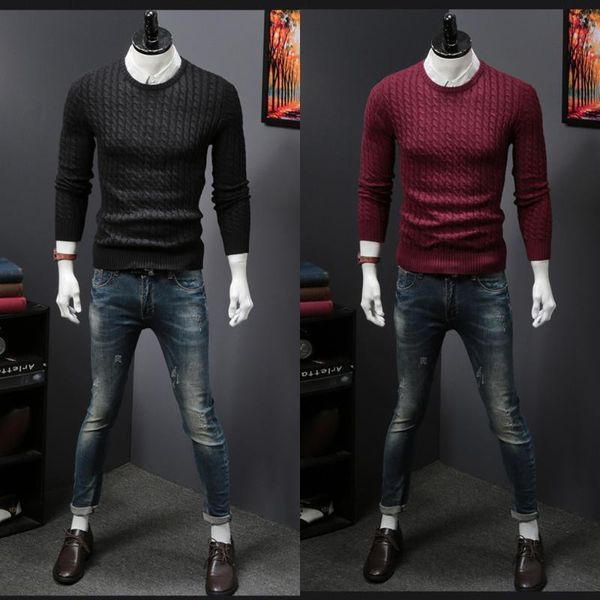 men's sweaters crewneck cable 100% cotton sweater men slim fit black midweight fisherman winter clothes pullover mujer n9jp, White;black
men's sweaters crewneck cable 100% cotton sweater men slim fit black midweight fisherman winter clothes pullover mujer n9jp, White;black
