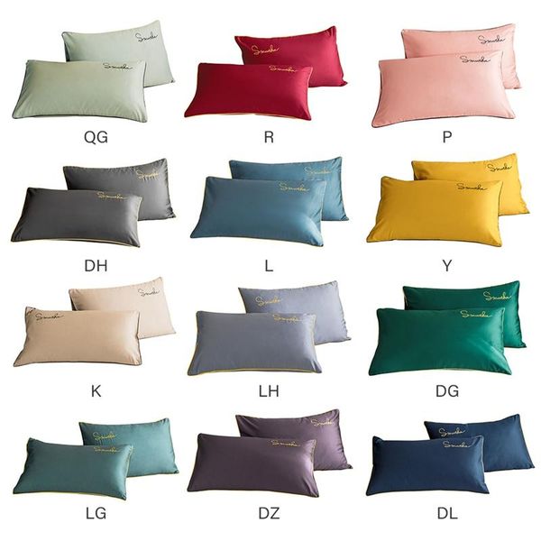 pillow case 1 pair embroidered satin pillowcases smooth bedding pillowcase soft solid color simulation silk 48x74cm
pillow case 1 pair embroidered satin pillowcases smooth bedding pillowcase soft solid color simulation silk 48x74cm