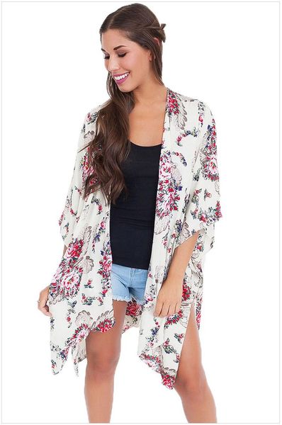 summer beach womens swimsuit cover up kaftan flower print open front ups in white 4f42209 women's swimwear, White;black
summer beach womens swimsuit cover up kaftan flower print open front ups in white 4f42209 women's swimwear, White;black