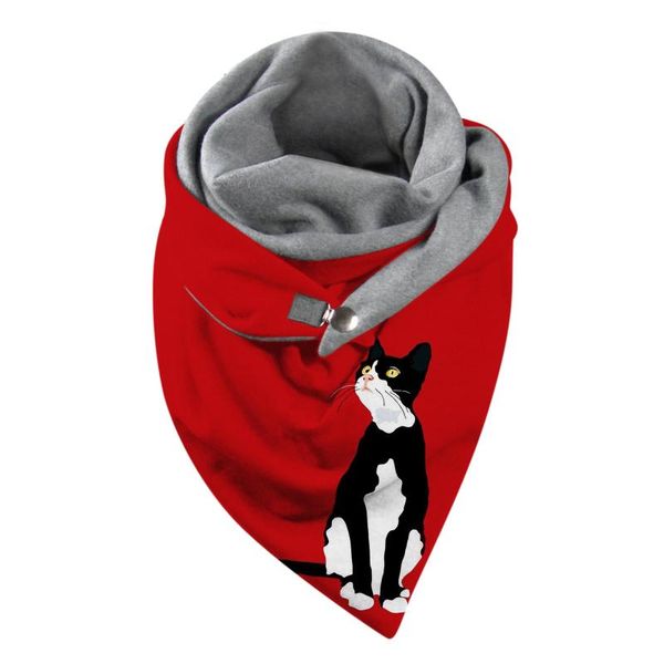 scarves winter thicken warm scarf large shawl with hole ring double-layer cat printing neck warmer soft cold weather blanket wrap d6, Blue;gray
scarves winter thicken warm scarf large shawl with hole ring double-layer cat printing neck warmer soft cold weather blanket wrap d6, Blue;gray