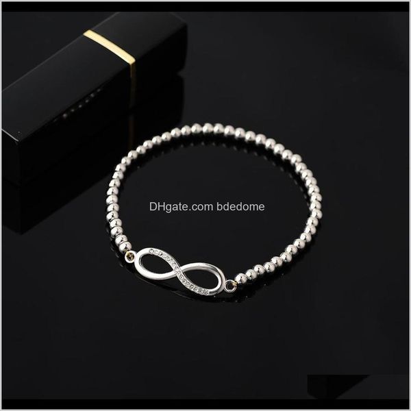 other bracelets drop delivery 2021 nodot8 diamond inlaid alloy bracelet diy handmade beaded jewelry temperament womens round bead bracelets8, Golden;silver
other bracelets drop delivery 2021 nodot8 diamond inlaid alloy bracelet diy handmade beaded jewelry temperament womens round bead bracelets8, Golden;silver