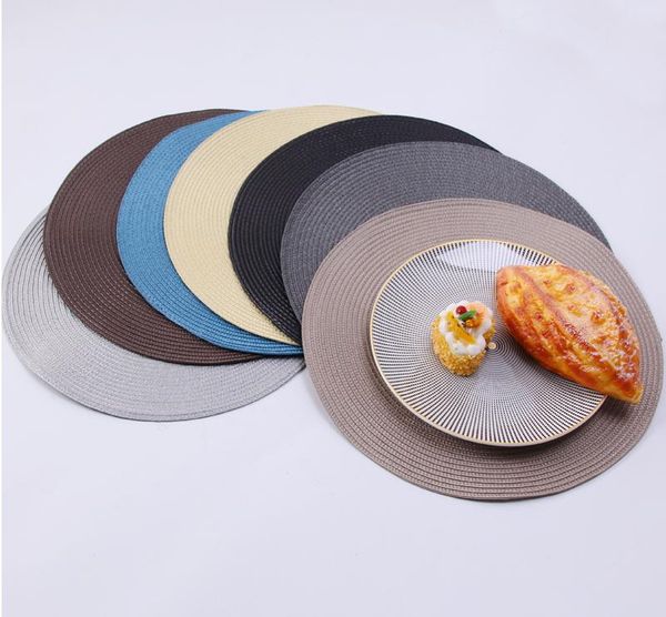 mats & pads round weave placemat table simple style dining napkin non-slip heat resistant cushion kitchen party decor
mats & pads round weave placemat table simple style dining napkin non-slip heat resistant cushion kitchen party decor