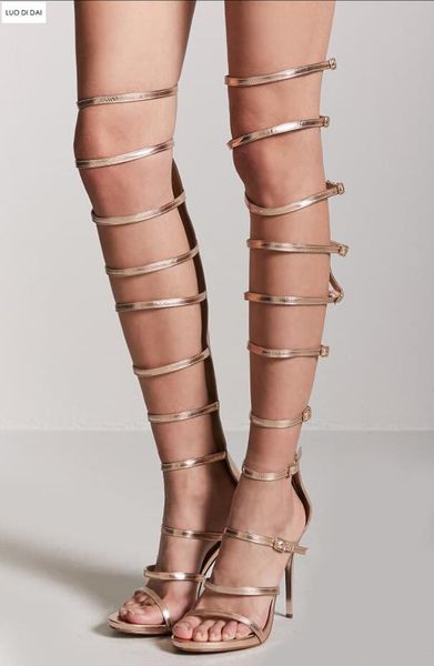 metallic gladiator heels 2021 women party shoes sandals summer booties thin heel gold buckle high, Black
metallic gladiator heels 2021 women party shoes sandals summer booties thin heel gold buckle high, Black