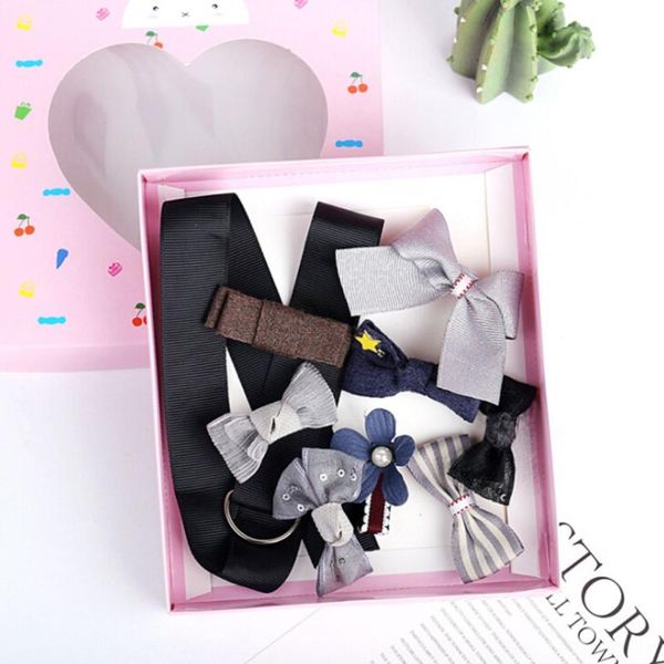 pcs/set hairpin girls lace flower barrettes set hair clips ribbon bow multi-style headwear accessories haarband fashion, Slivery;white
pcs/set hairpin girls lace flower barrettes set hair clips ribbon bow multi-style headwear accessories haarband fashion, Slivery;white