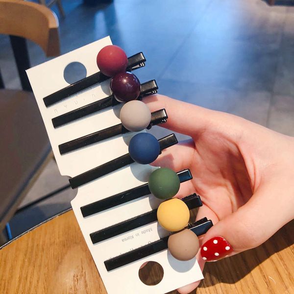 hairpin south korea's frosted hairpin morandika color beads hair accessories, Golden;silver
hairpin south korea's frosted hairpin morandika color beads hair accessories, Golden;silver
