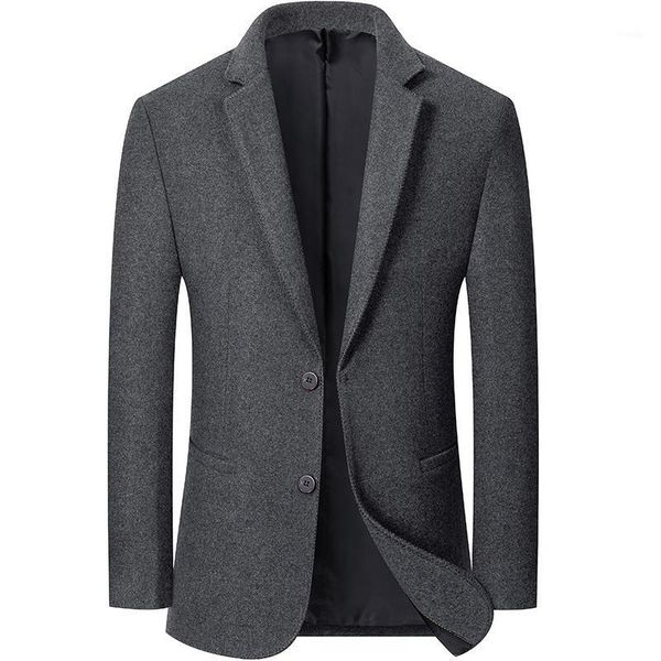 men's suits & blazers 2021 casual blazer wool blends autumn woolen suit jacket slim winter korean fashion men 4xl, White;black
men's suits & blazers 2021 casual blazer wool blends autumn woolen suit jacket slim winter korean fashion men 4xl, White;black