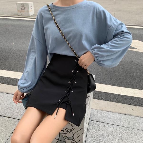skirts 2021 summer design lace-up skirt high waist a- line women woman mujer faldas saias mulher, Black
skirts 2021 summer design lace-up skirt high waist a- line women woman mujer faldas saias mulher, Black