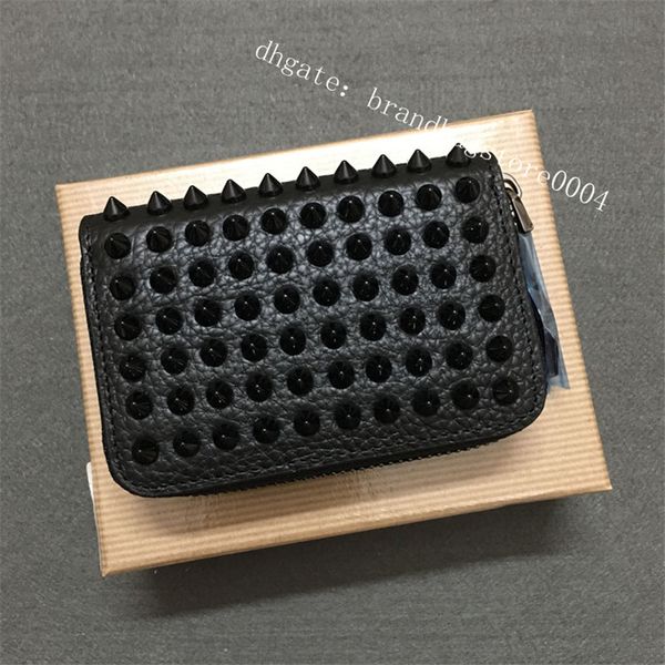 fashion leather mens and womens coin purses wallet classic daily zipper short rivet red shoes wallets trend leisure business, Red;black
fashion leather mens and womens coin purses wallet classic daily zipper short rivet red shoes wallets trend leisure business, Red;black