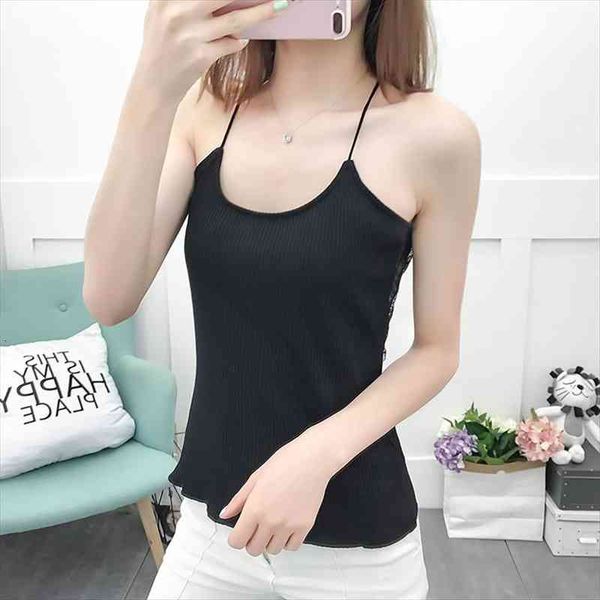 bra vest summer lace womens camis side comfortable sleeveless cotton solid u neck camisole simple girls, White
bra vest summer lace womens camis side comfortable sleeveless cotton solid u neck camisole simple girls, White
