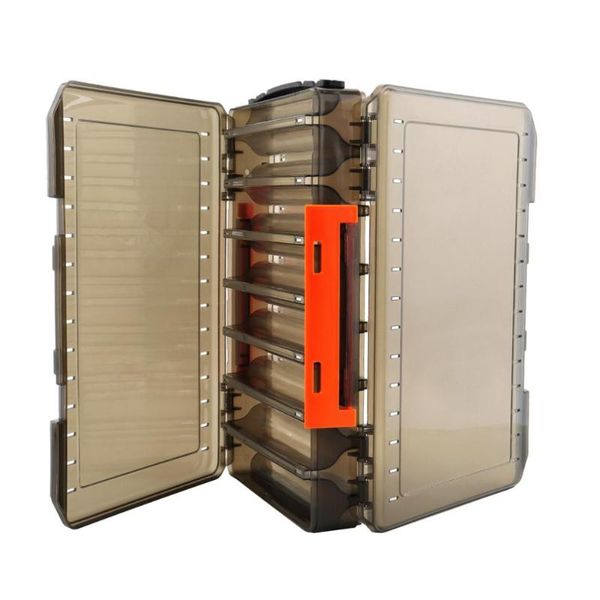 26.8 x 18.7 4.5cm double side translucent 14 compartments fishing lure box for shrimp bait storage case with handle accessories
26.8 x 18.7 4.5cm double side translucent 14 compartments fishing lure box for shrimp bait storage case with handle accessories