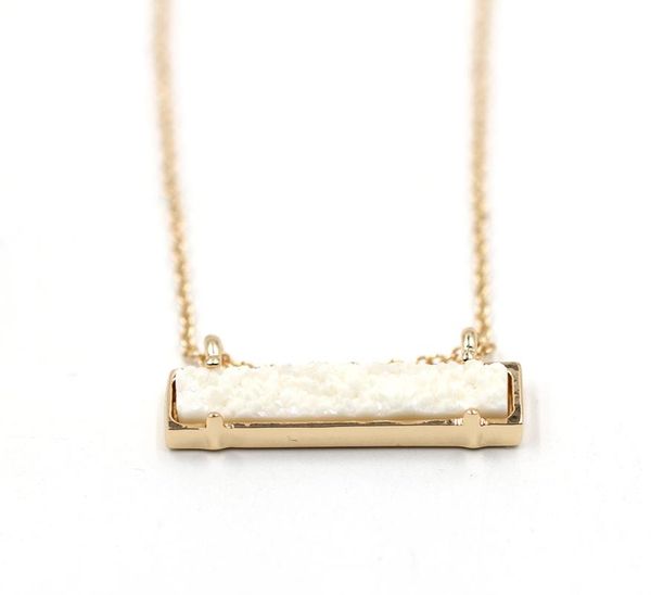 pendant necklaces all rose color alloy high polished rectangle resin stone choker necklace mini long bar druzy, Silver
pendant necklaces all rose color alloy high polished rectangle resin stone choker necklace mini long bar druzy, Silver