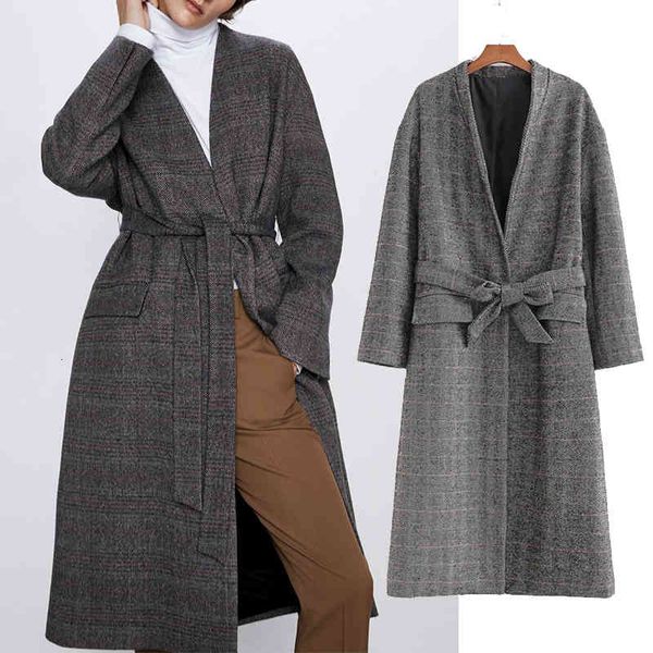 wool woman autumn winter stripe jacket open point-down collar long coat mrs streetwear, Black
wool woman autumn winter stripe jacket open point-down collar long coat mrs streetwear, Black