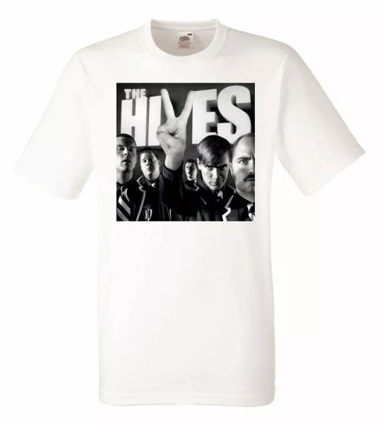 the hives the black and white white mens t-shirt men rock band tee shirt, White;black
the hives the black and white white mens t-shirt men rock band tee shirt, White;black