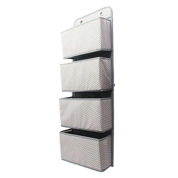 hanging baskets 4 grid clothes storage box organizer door pockets wardrobe closet shelves underwear book sundries stor
hanging baskets 4 grid clothes storage box organizer door pockets wardrobe closet shelves underwear book sundries stor