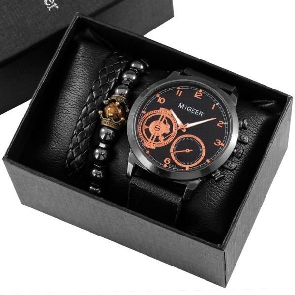 wristwatches quartz watch for men bracelet set luxury sport wristwatch stainless steel case mens digital party men's hand bracelets, Slivery;brown
wristwatches quartz watch for men bracelet set luxury sport wristwatch stainless steel case mens digital party men's hand bracelets, Slivery;brown