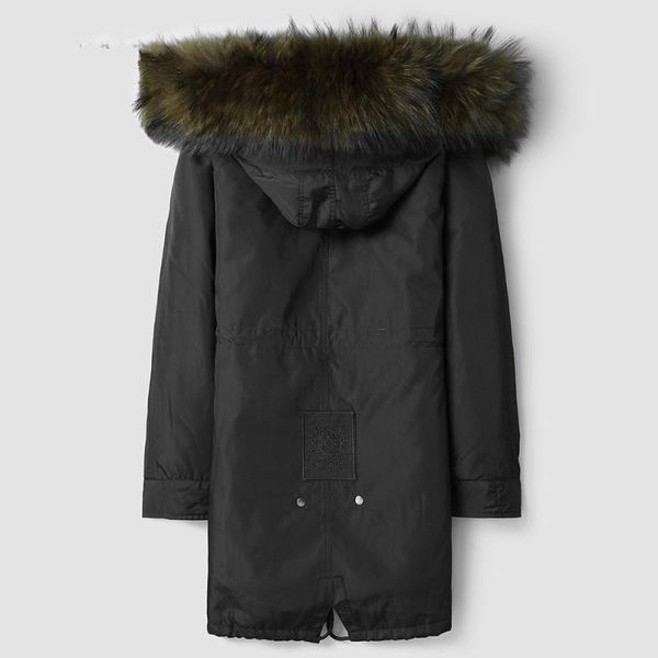 men's leather & faux coat winter jacket real raccoon fur parka men clothes warm jackets plus size 4xl manteau f-rk501-12221 my1826, Black
men's leather & faux coat winter jacket real raccoon fur parka men clothes warm jackets plus size 4xl manteau f-rk501-12221 my1826, Black