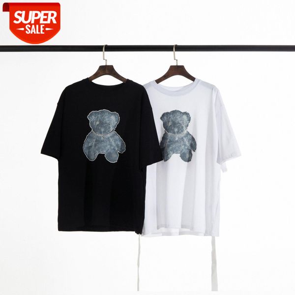 casual style welldone double-sided bear print pattern wild trend loose men's and women's short-sleeved t-shirt #cw3o, White;black
casual style welldone double-sided bear print pattern wild trend loose men's and women's short-sleeved t-shirt #cw3o, White;black