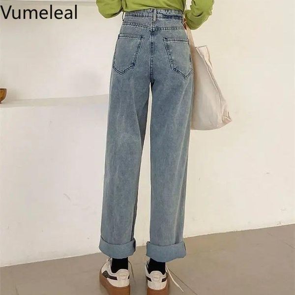 women's jeans the wide leg straight of 2021 korean fashion woman high waist vintage clothes for girls y2k, Blue
women's jeans the wide leg straight of 2021 korean fashion woman high waist vintage clothes for girls y2k, Blue