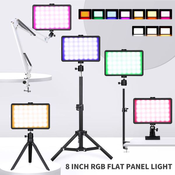 flash heads usb interface 8inch rgbvideo light kit pography lighting 3200k-5600k with professional tripod remote control for live youtube
flash heads usb interface 8inch rgbvideo light kit pography lighting 3200k-5600k with professional tripod remote control for live youtube