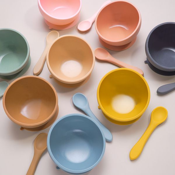 baby feeding tableware set 45 leak-proof bowl with suction cup soft silicone spoon slip resistant learning kids plate
baby feeding tableware set 45 leak-proof bowl with suction cup soft silicone spoon slip resistant learning kids plate