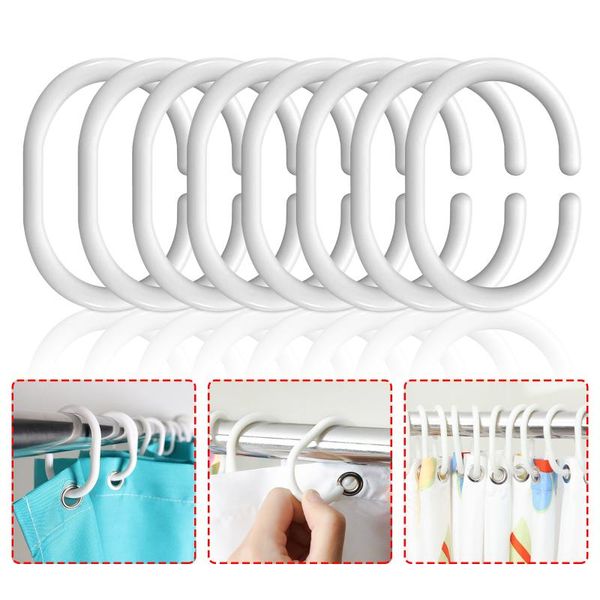 hooks & rails 30# 16pcs/set plastic c shape bath drape shower bendable curtain loop ring bathroom bathing
hooks & rails 30# 16pcs/set plastic c shape bath drape shower bendable curtain loop ring bathroom bathing
