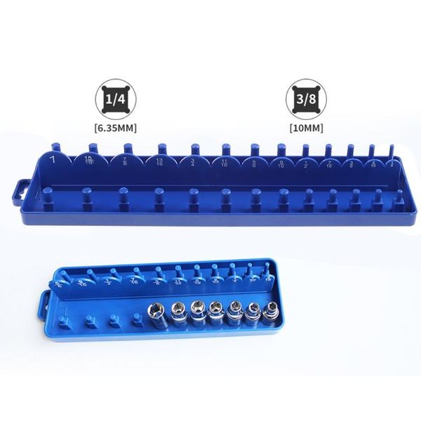 tool organizers 875a 1/4" 3/8" socket sleeve storage bracket holder garage collection metric durable plastic home accessories arra
tool organizers 875a 1/4" 3/8" socket sleeve storage bracket holder garage collection metric durable plastic home accessories arra