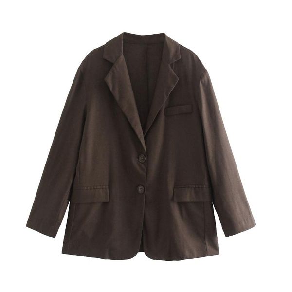 women's suits & blazers women solid brown linen chic office lady casual fashion blazer jacket coat female notched collar single breaste, White;black
women's suits & blazers women solid brown linen chic office lady casual fashion blazer jacket coat female notched collar single breaste, White;black