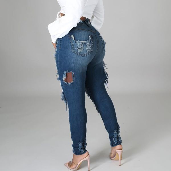 women's jeans gradient slim plus size ripped hole long women denim leg high waist korean harajuku loose autumn winter pants 6, Blue
women's jeans gradient slim plus size ripped hole long women denim leg high waist korean harajuku loose autumn winter pants 6, Blue