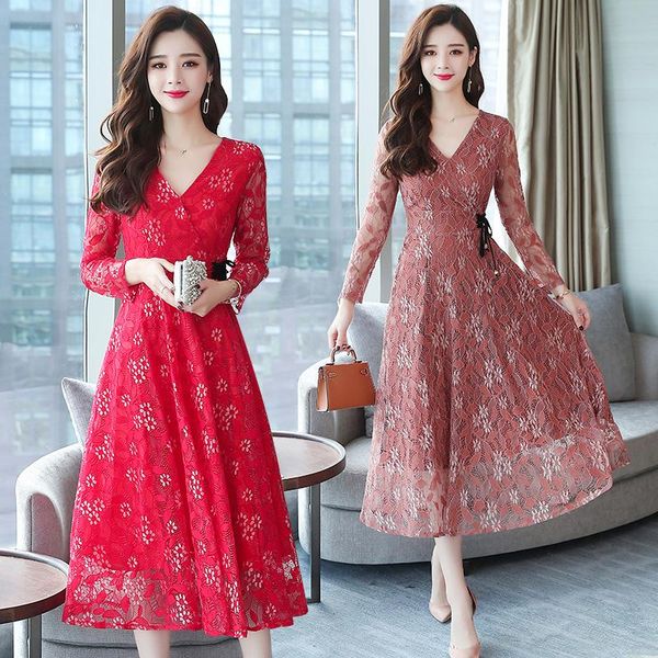 casual dresses plus size vintage lace black midi women bodycon floral maxi dress party long sleeve runway vestidos, Black;gray
casual dresses plus size vintage lace black midi women bodycon floral maxi dress party long sleeve runway vestidos, Black;gray