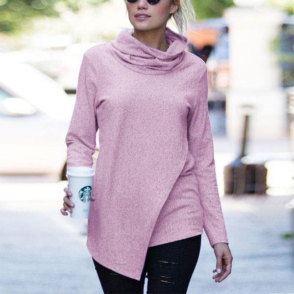 women's hoodies & sweatshirts 2021 womens pullover autumn european and american long-sleeved hoody women high collar irregular, Black
women's hoodies & sweatshirts 2021 womens pullover autumn european and american long-sleeved hoody women high collar irregular, Black