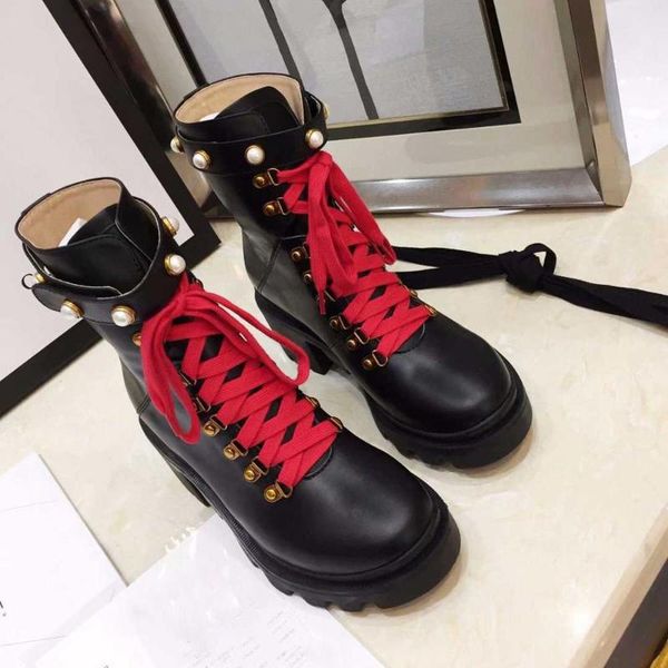 boots 2021 women black lace up round toe motorcycle with pearl 6cm high heel genuine leather ladies shoes botas mujer
boots 2021 women black lace up round toe motorcycle with pearl 6cm high heel genuine leather ladies shoes botas mujer