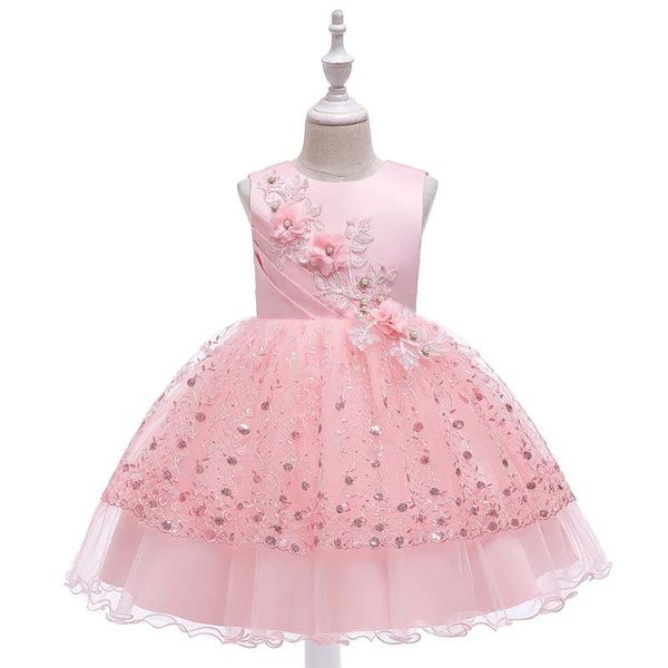 girl's dresses flower girls dress illusion sleeveless tulle lace o-neck appliques embroidery pearls sequined pink kids party princess g, Red;yellow
girl's dresses flower girls dress illusion sleeveless tulle lace o-neck appliques embroidery pearls sequined pink kids party princess g, Red;yellow