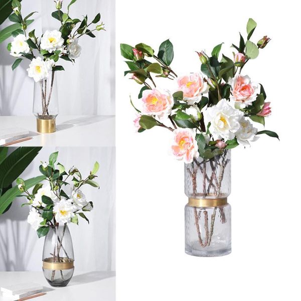 decorative flowers & wreaths sasanqua flower silk artificial wedding decoration fake living room decor party supplies pography props
decorative flowers & wreaths sasanqua flower silk artificial wedding decoration fake living room decor party supplies pography props