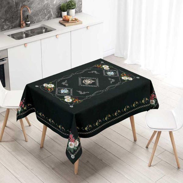 table cloth pastoral floral pattern decoration cloths for events home living room cover rectangular mats
table cloth pastoral floral pattern decoration cloths for events home living room cover rectangular mats