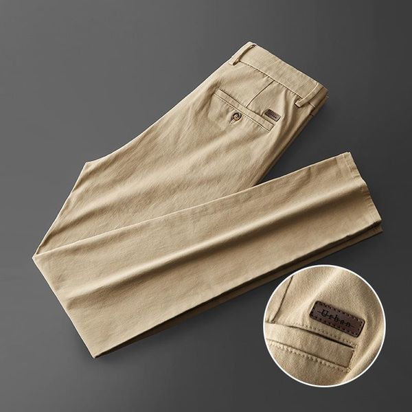 men's pants 2021 men soft cotton business smart casual autumn comfortable breathable loose straight trousers, Black
men's pants 2021 men soft cotton business smart casual autumn comfortable breathable loose straight trousers, Black