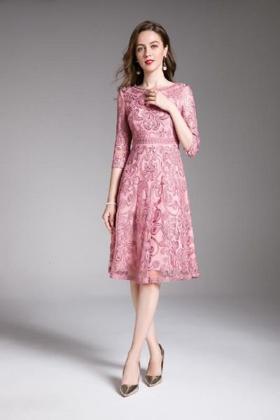 dresses formal party vestidos spring autumn plus size clothing women o-neck allover appliques embroidery a-line red pink 5xl, Black;gray
dresses formal party vestidos spring autumn plus size clothing women o-neck allover appliques embroidery a-line red pink 5xl, Black;gray