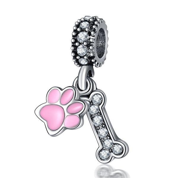 1pcs cute footprint bones pendant diy beads adapting to original pandora charm bracelet ladies jewelry making gifts black friday c0mt, Silver
1pcs cute footprint bones pendant diy beads adapting to original pandora charm bracelet ladies jewelry making gifts black friday c0mt, Silver