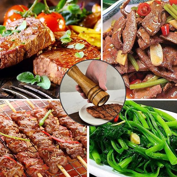 tools & accessories adjustable ceramic oak grinder manual mills for pepper and salt kitchen supplies bbq
tools & accessories adjustable ceramic oak grinder manual mills for pepper and salt kitchen supplies bbq