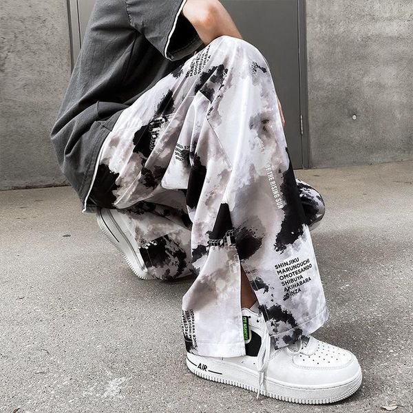 men's pants kemoy 2021 summer man tie dyed ice silk capris men trousers male straight casua oversized clothing, Black
men's pants kemoy 2021 summer man tie dyed ice silk capris men trousers male straight casua oversized clothing, Black