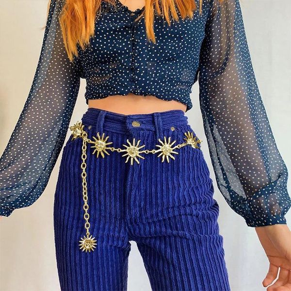 belts vintage harajuku sliver sun women high waist belt gothic chian patchwork fashion girls waistbands partyclub, Black;brown
belts vintage harajuku sliver sun women high waist belt gothic chian patchwork fashion girls waistbands partyclub, Black;brown