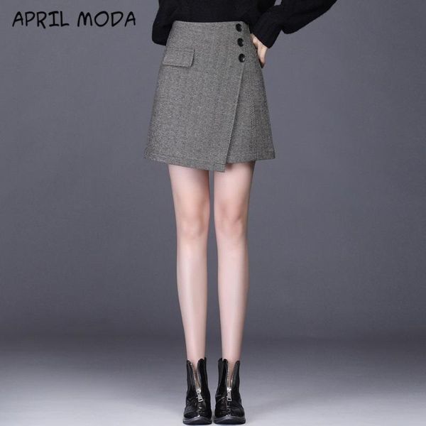 fashion irregular autumn winter high-end light-tempered temperament women's plaid collage skirts a-line skirt falda, Black
fashion irregular autumn winter high-end light-tempered temperament women's plaid collage skirts a-line skirt falda, Black