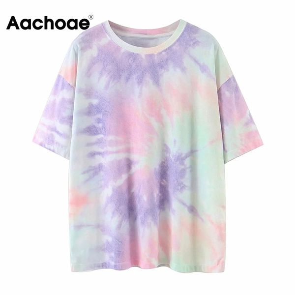 aachoae streetwear women tie dye print t shirt fashion batwing short sleeve tees summer o neck casual tshirt camisetas 210413, White
aachoae streetwear women tie dye print t shirt fashion batwing short sleeve tees summer o neck casual tshirt camisetas 210413, White