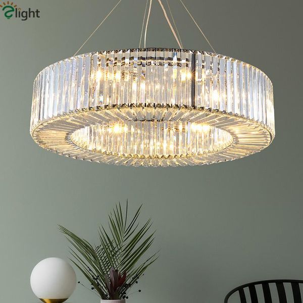 post modern living room luxury lustre k9 crystal led e14 pendant lights round chrome metal hanging lamp suspend fixture lamps
post modern living room luxury lustre k9 crystal led e14 pendant lights round chrome metal hanging lamp suspend fixture lamps